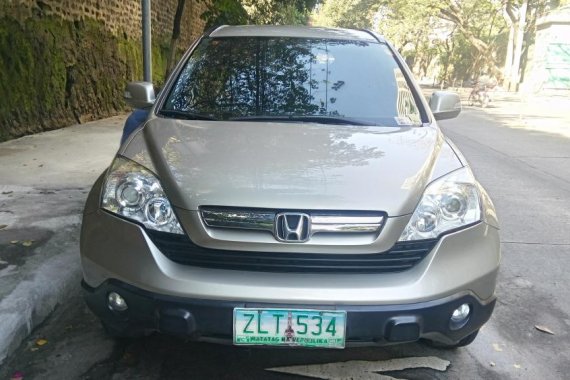 Honda CRV 2007 Beige For Sale 