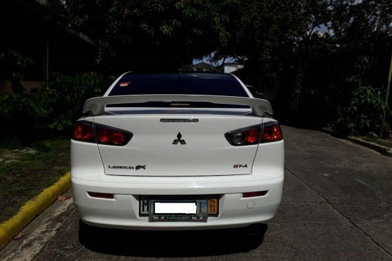 Mitsubishi Lancer 2012 Gasoline Cvt White