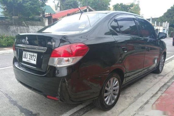 Mitsubishi Mirage 2015 Gasoline Automatic Black