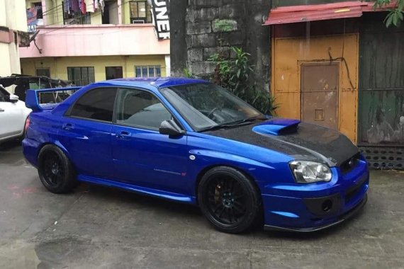 Subaru Impreza 2004 Gasoline Manual Blue