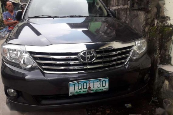 2012 Toyota Fortuner g FOR SALE