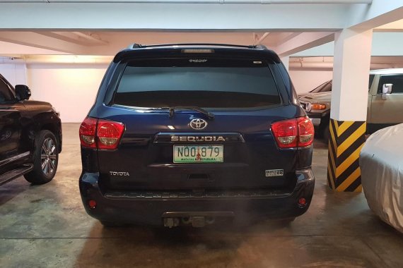 Toyota Sequoia 2009 Gasoline Automatic Blue