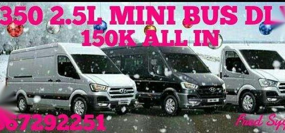 Available Hyundai MINI BUS 150K 150K BiG Discount More Freebies promo