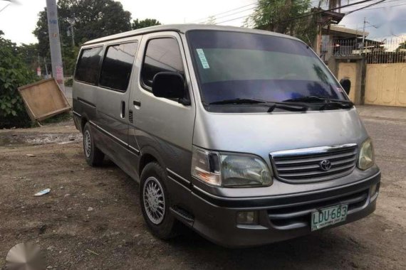 2001 Toyota Grandia Hi-Ace FOR SALE