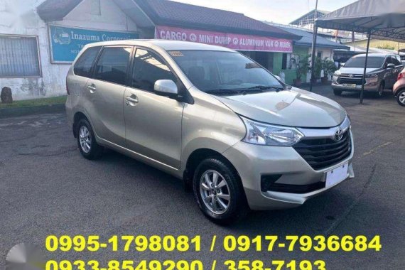 2016 Toyota Avanza E AT FOR SALE