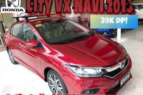 Honda City VX Navi 39K lowest DP fast approval transfer approval ready