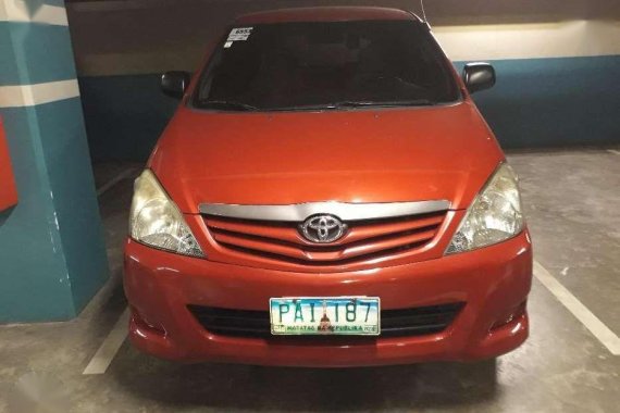 2010 Toyota Innova J Gas MT FOR SALE