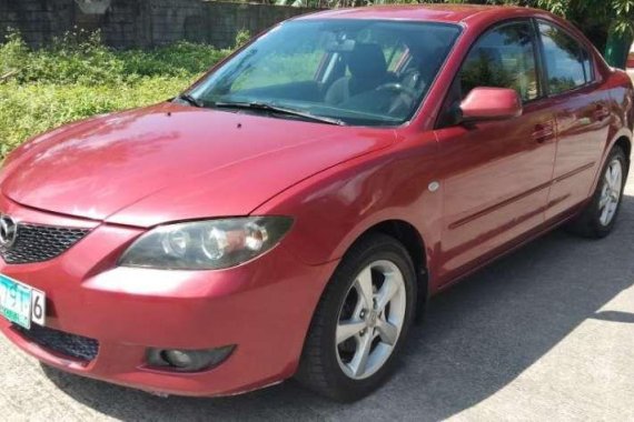 Mazda 3 2005 automatic Red rush sale
