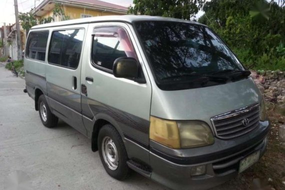 TOYOTA Hi-ace 2000model Rush Sale!! 