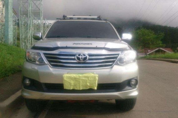 For sale only 2012 TOYOTA Fortuner Manual Diesel 4x2