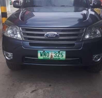 Ford Everest 2013 model manual