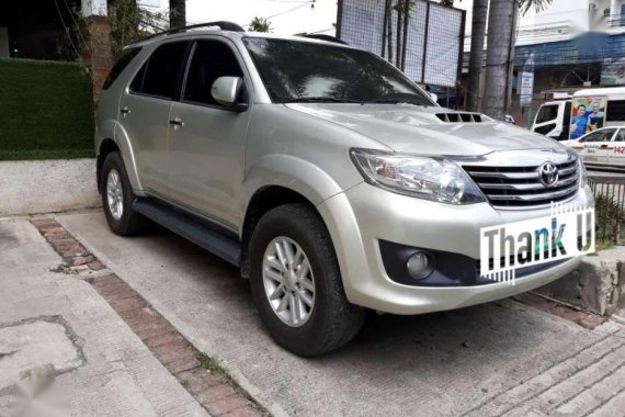 Toyota Fortuner g mt 2014 4by2 FOR SALE