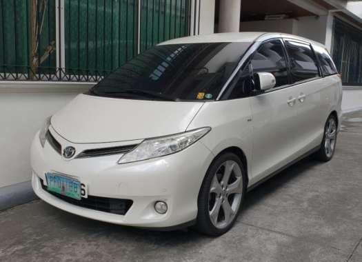2010 Toyota Previa 2.4 vvti Pearl white