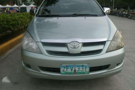 2006 Toyota Innova G -Gasoline -Manual Transmission