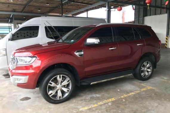 FORD Everest Titanium 2017 2WD AT Black Leather 