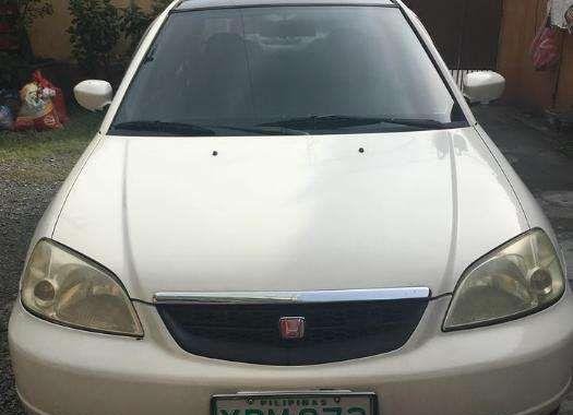 Honda Civic Dimension 2002 Model