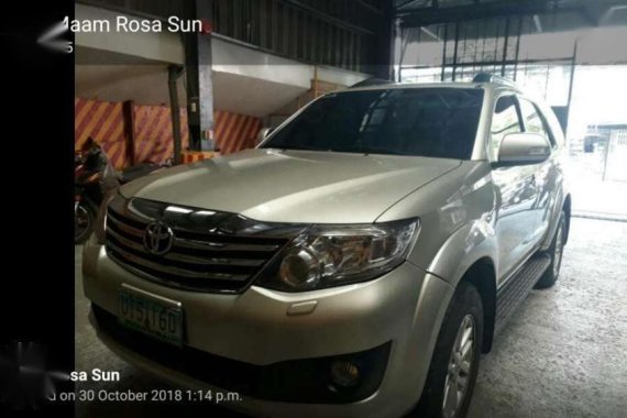 Toyota Fortuner 2012 FOR SALE