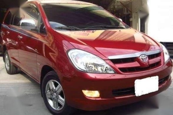 2008 TOYOTA INNOVA G : AT . fresh 