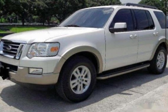 Ford Explorer 2011 Gasoline Automatic White