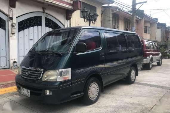 2000 Toyota Hiace grandia gl 2.0 Gas engine