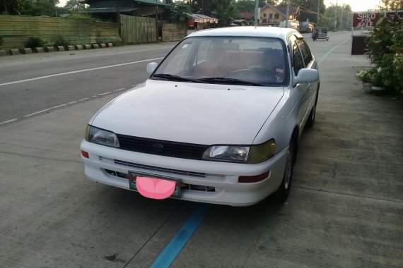 1996 Toyota Corolla Gasoline Manual