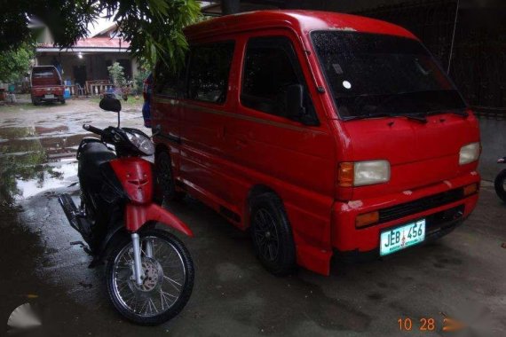 Suzuki Multicab and motorcycle for sale 