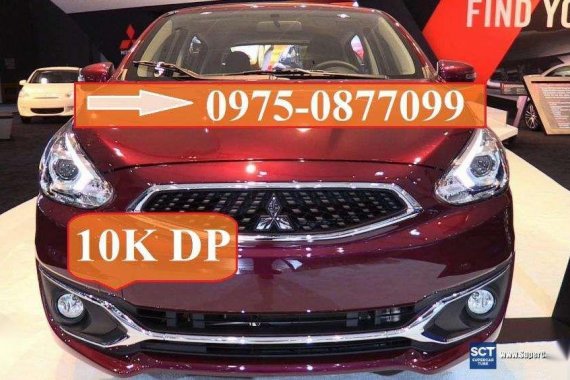 10K DP ONLY Mitsubishi Mirage Hatchback GLX MT 2018