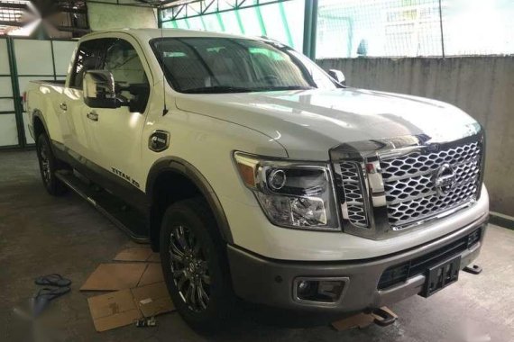 2018 Nissan Titan Platinum Reserve Diesel AT