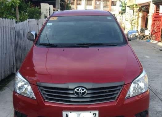 2015 TOYOTA Innova j 2.5 diesel manual