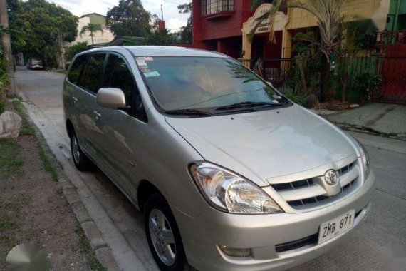 Toyota Innova E 2008 acquired FOR SALE