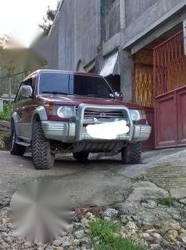 Mitsubishi Pajero 4x4 red 1996 for sale 