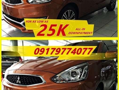 Lowest down promo 2018 Mitsubishi Mirage Hatchback Gls Glx Automatic