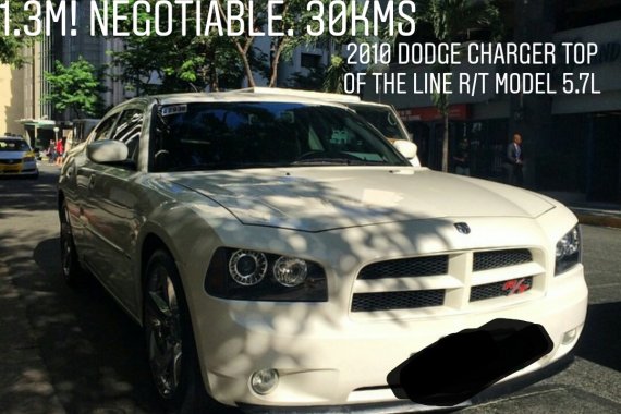 2010 DODGE CHARGER TOP OF THE LINE R/T MODEL 5.7L