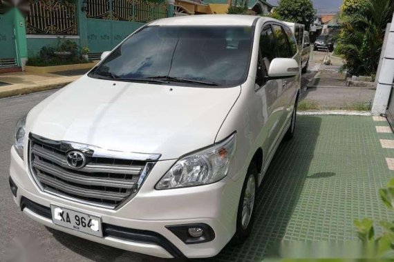 Toyota Innova G MT 2015 well-maintained FOR SALE