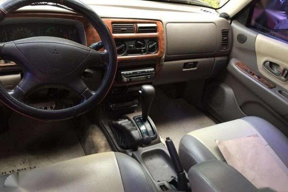 1997 Mitsubishi Montero Sports Automatic transmission