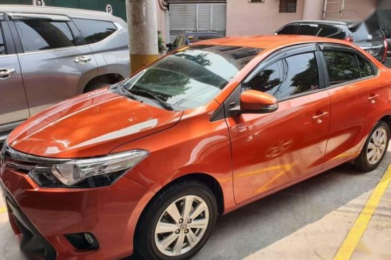 2013 Gen 3 Toyota Vios 1.5 G AT Metallic Orange