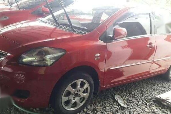 Toyota Vios E 2012 Red Manual for sale