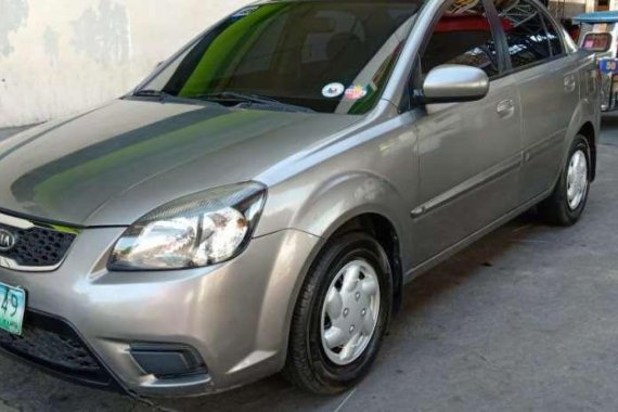 Kia Rio ex 2011 model Manual trany