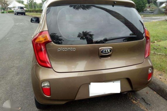 Kia Picanto Tahiti Brown 2015 FOR SALE