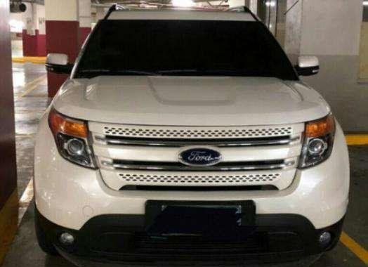 2014 Ford Explorer 3.5V Pearl White FOR SALE