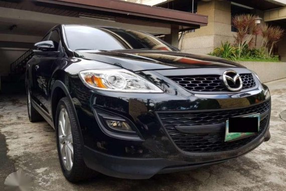 Mazda CX-9 Black 2012 Gas Top of the line