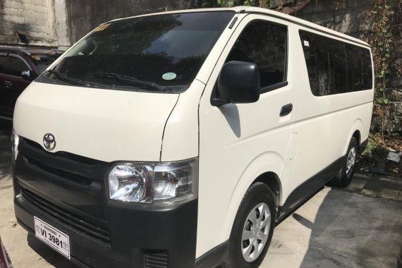 2017 TOYOTA HIACE COMMUTER 30 manual diesel 