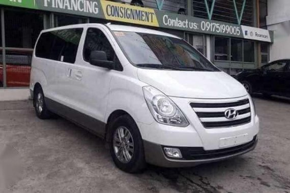 2016 Hyundai Grand Starex GOLD Edition A/T White Diesel