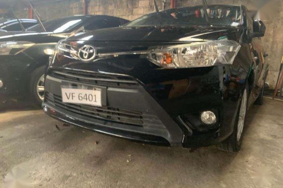 2016 Toyota Vios E Automatic Black