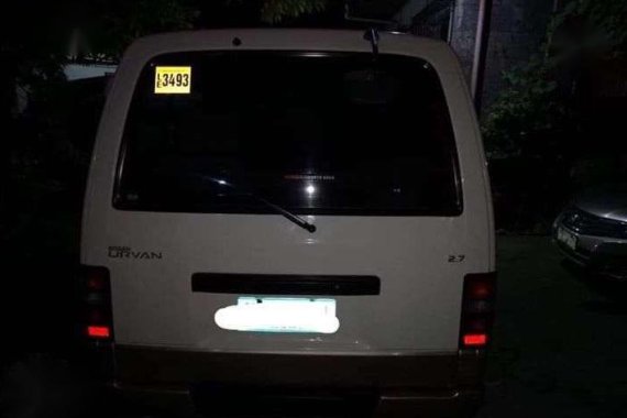 Nissan Urvan Escapade 2013 for sale