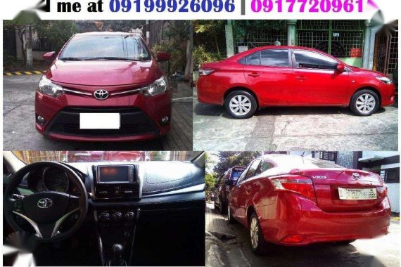 GRAB MASTERLIST 2017 TOYOTA Vios E MT AT