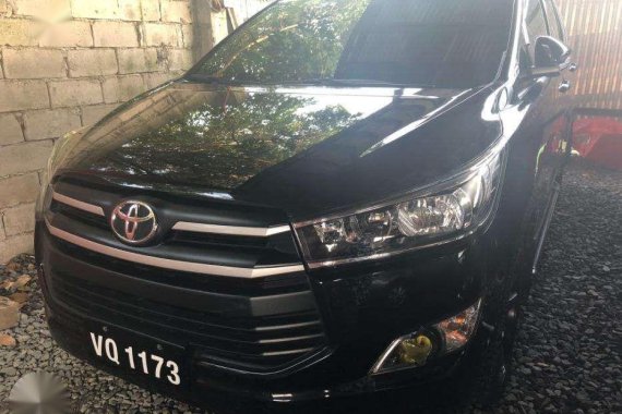 2017 Toyota Innova 28 E Automatic Black Wagon