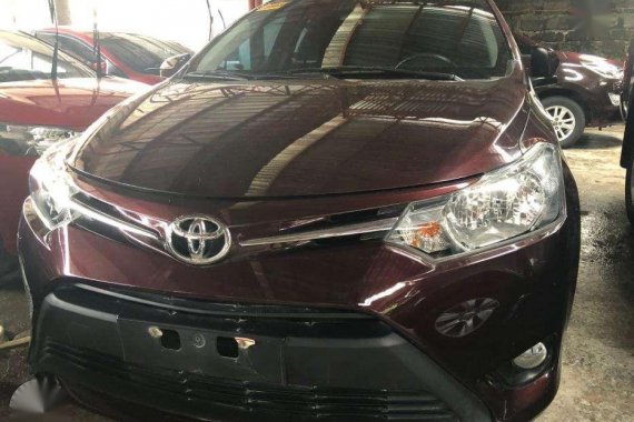 2017 Toyota Vios 13 E Automatic Blackish Red Edition Series