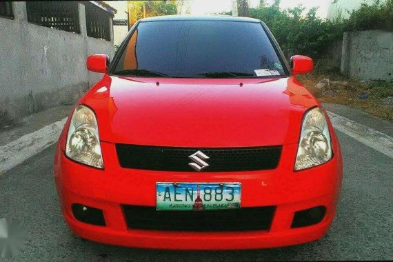 Suzuki Swift Red 2005 AT FOR SALE