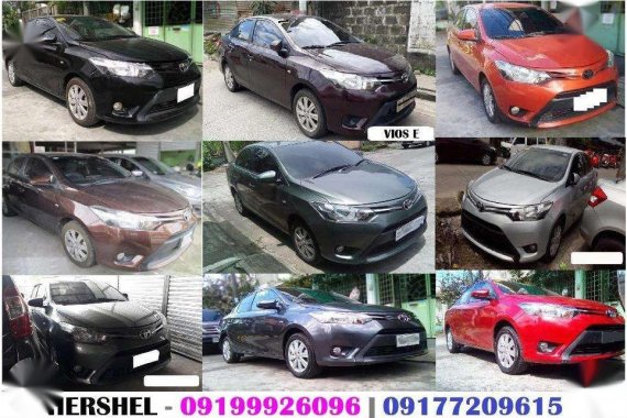 TOYOTA Vios E 2017 2016 GRAB AT MT 
